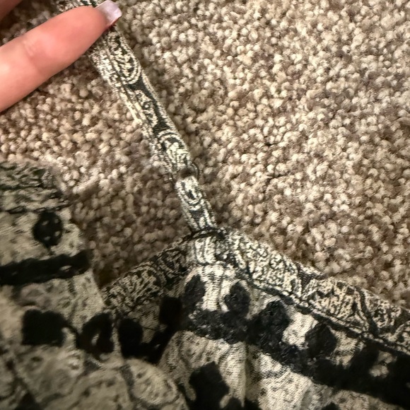 American Eagle Outfitters Black and white Romper L - Picture 6 of 9